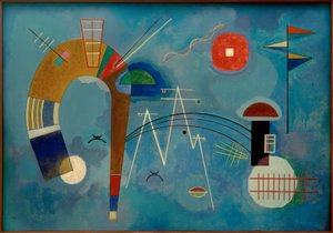 Redondo y puntiagudo de Wassily Kandinsky